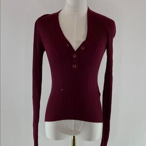 Derek Lam 10 Crosby x RTR Henley Sweater, XS